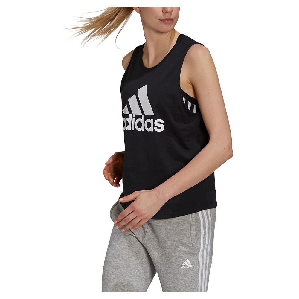 

Футболка без рукавов adidas BL, черный