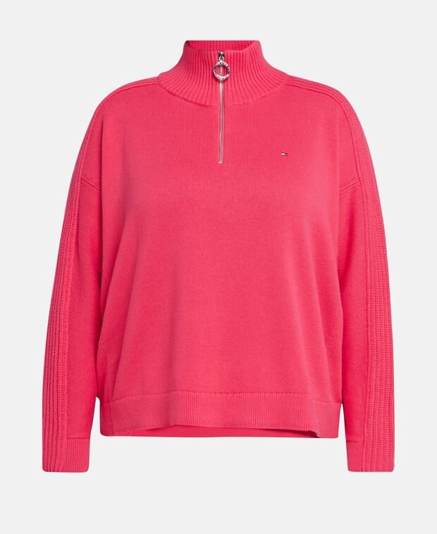 

Джемпер с длинными рукавами Tommy Hilfiger Curve, фуксия