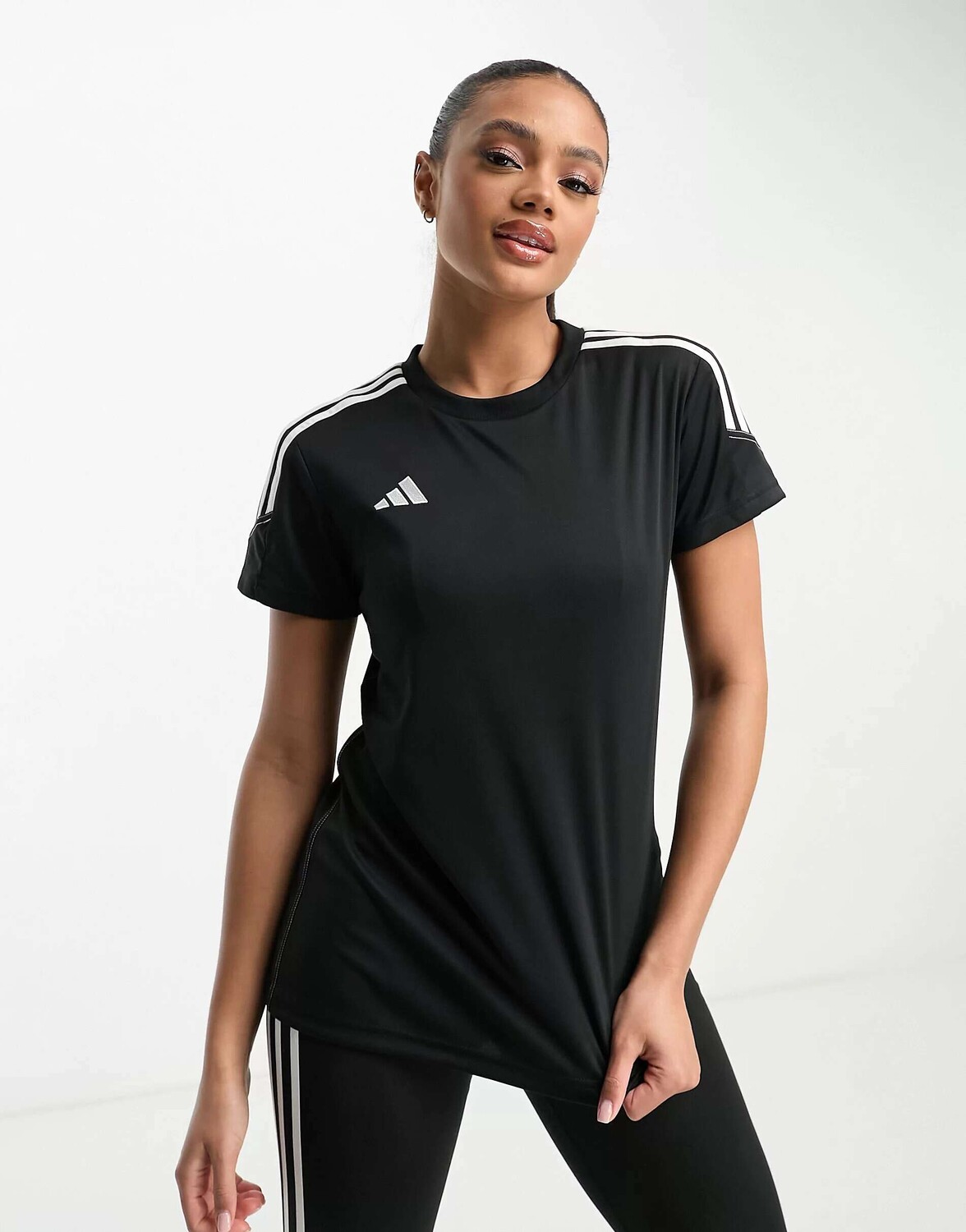 

Черная футболка adidas Football Tiro 23 adidas performance, Черный