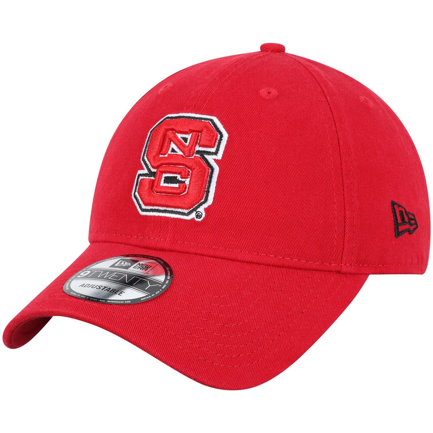 

Мужская регулируемая кепка New Era Red NC State Wolfpack Team Core 9TWENTY