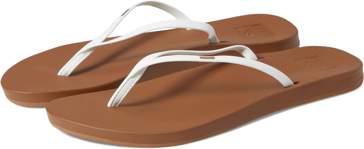 

Шлепанцы Cushion Slim Reef, цвет White/Tan
