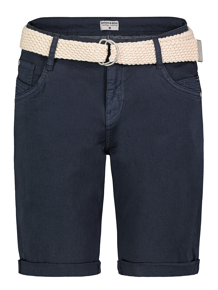 

Шорты Stitch & Soul Bermudas, темно синий