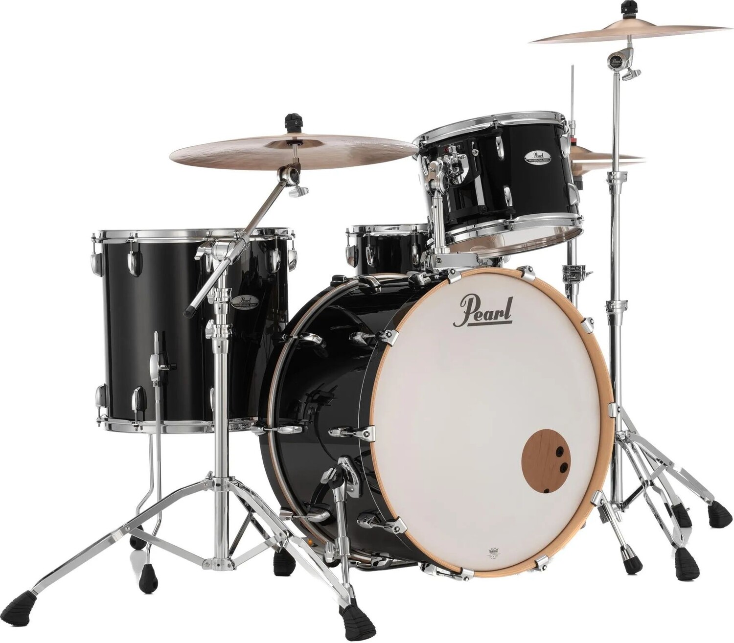 

Набор из трех корпусов New Pearl Professional Maple — черный рояль