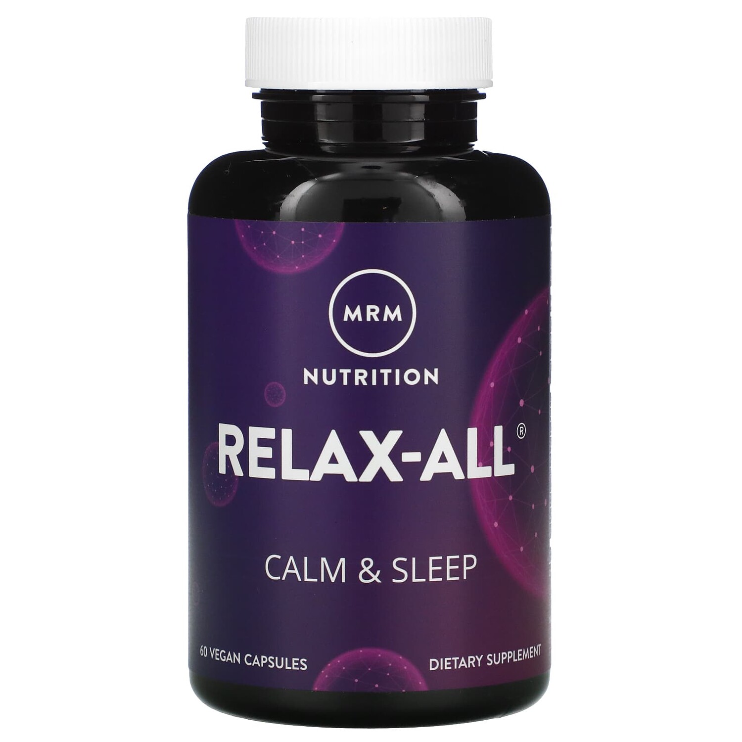 

Relax-All, Calm & Sleep, для расслабления и сна, 60 веганских капсул, MRM Nutrition