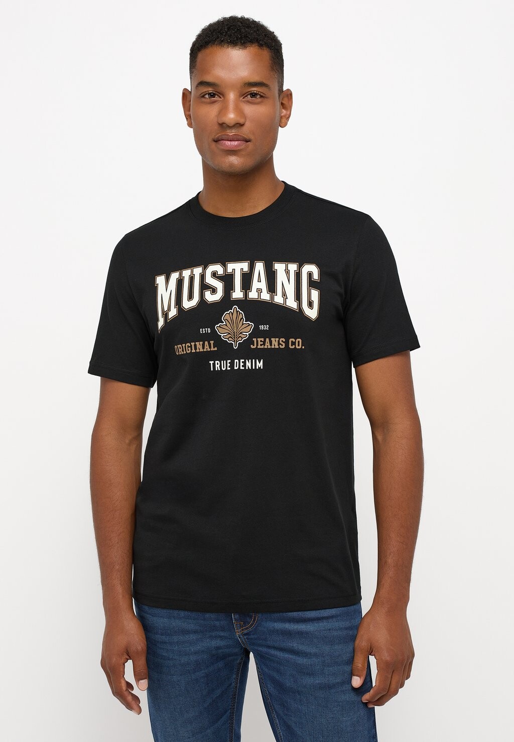 

Футболка с принтом Mustang, цвет schwarz