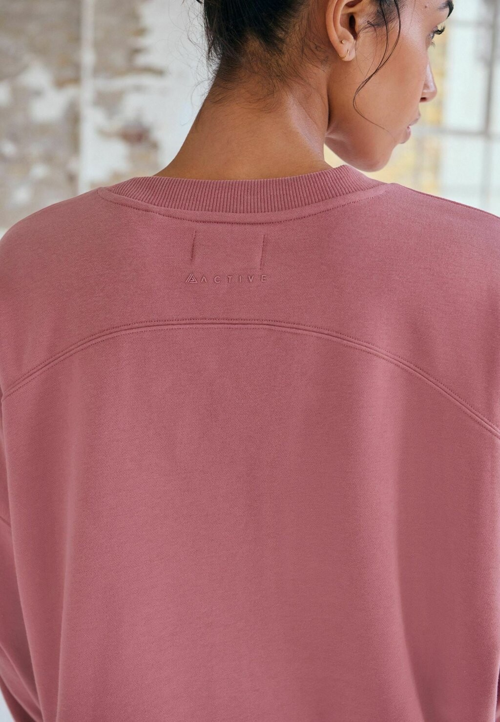

Толстовка с капюшоном SUMMER CREW NECK Next, розовый