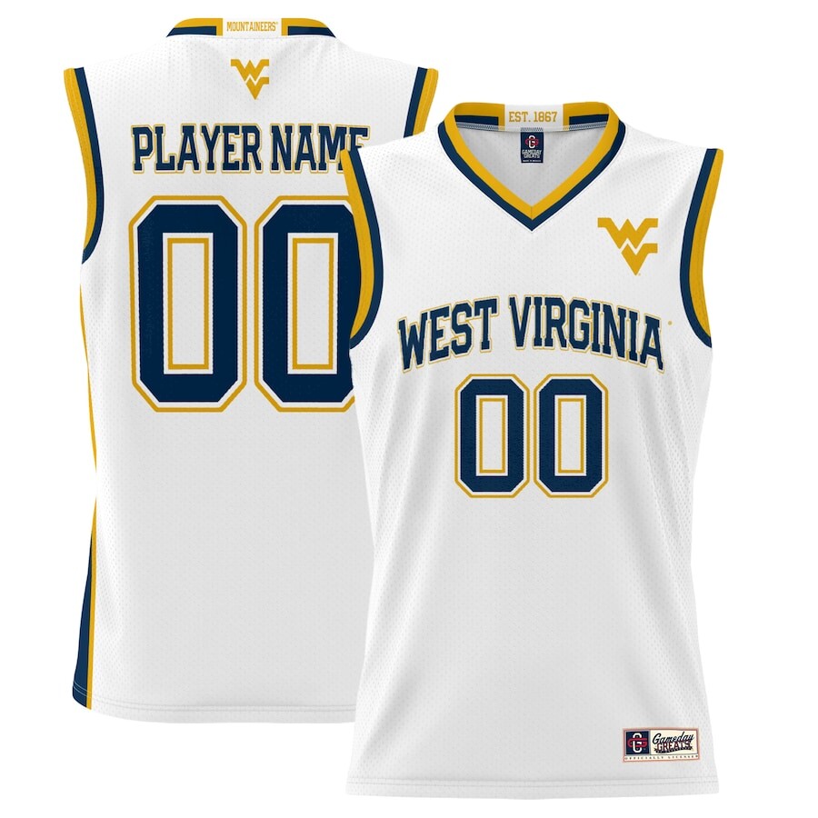 

Джерси ProSphere West Virginia Mountaineers, белый