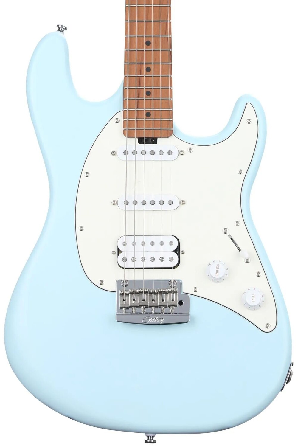 

Электрогитара Sterling By Music Man Cutlass CT50HSS - Daphne Blue Satin