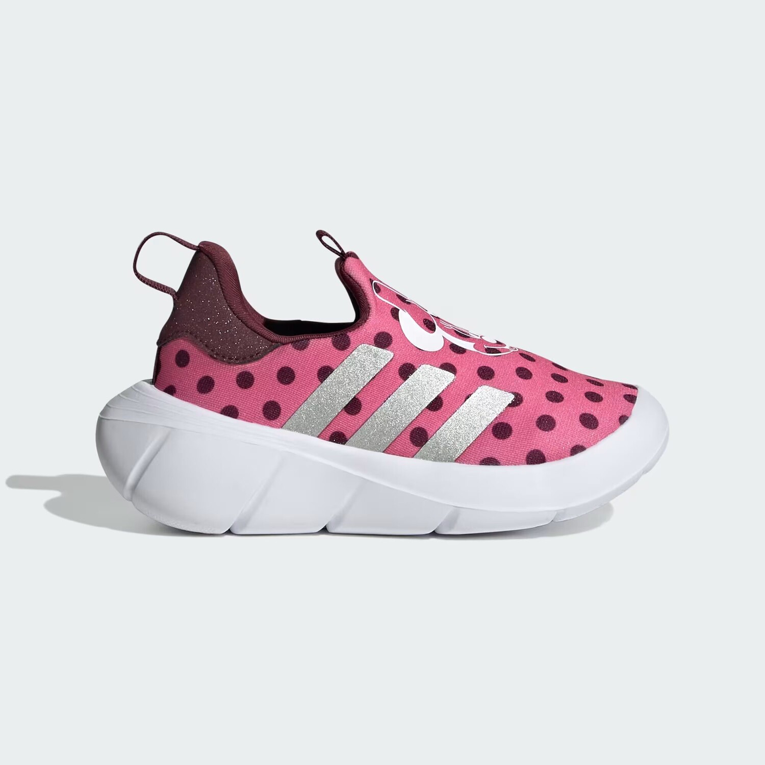 

Кроссовки Monofit x Disney Mickey and Friends для детей Adidas, цвет Pink Fusion/Cloud White/Maroon
