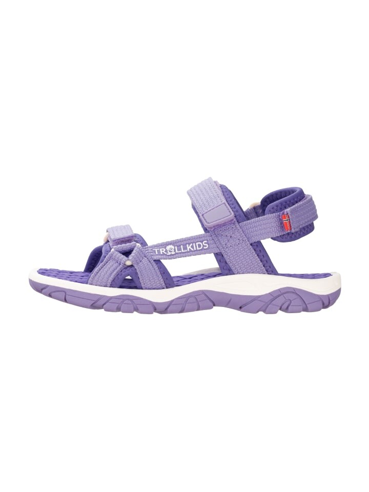 

Сандалии Trollkids Oslofjord, цвет lilac