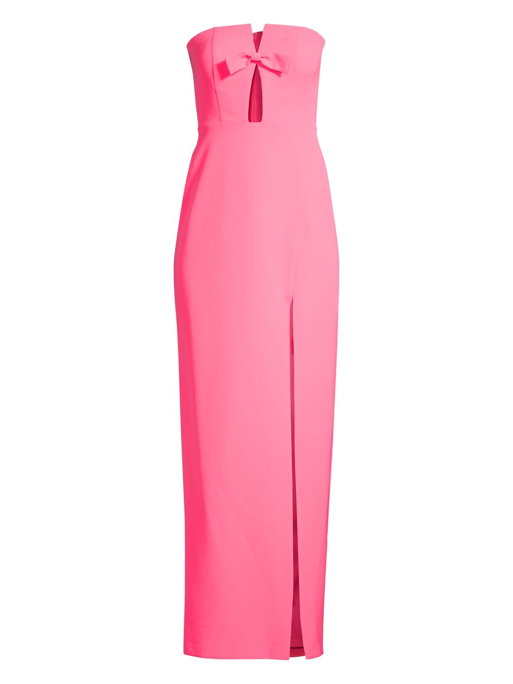 Платье-колонна из крепа с вырезами Liv Foster, розовый