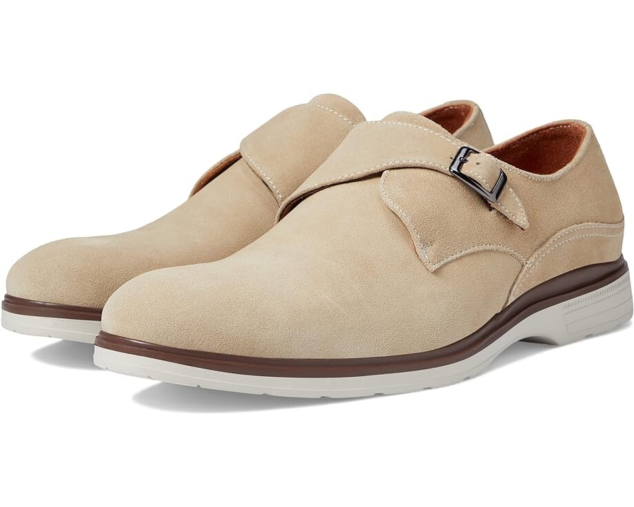 

Оксфорды Stacy Adams Taylen Monk Strap, цвет Sandstone