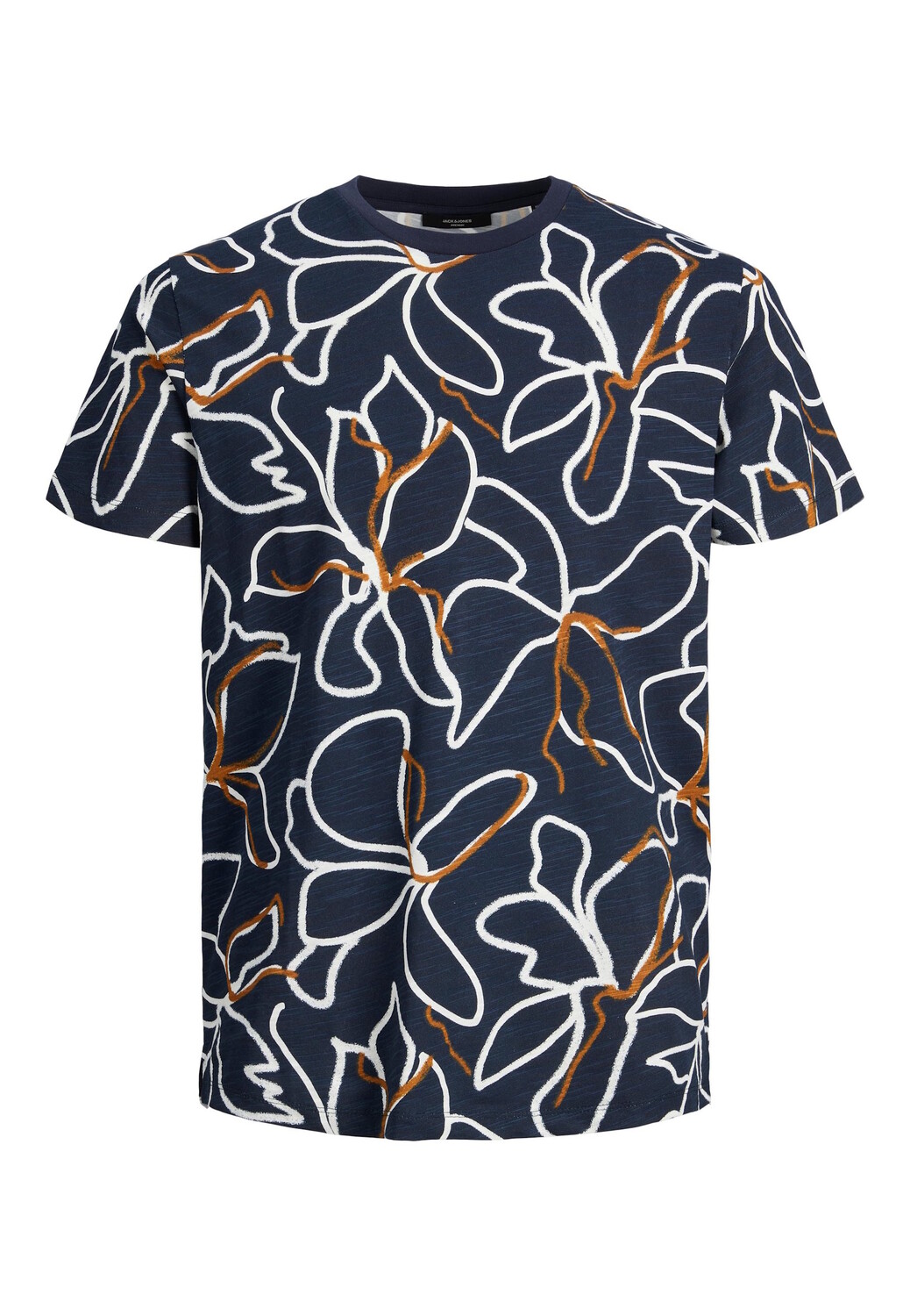 

Футболка Jack & Jones Tropic AOP', темно-синий