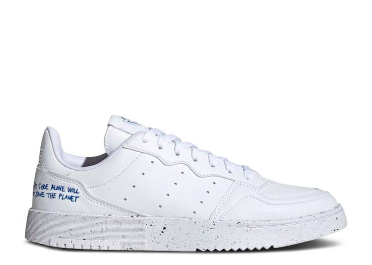 Кроссовки Adidas SUPERCOURT 'CLEAN CLASSICS COLLECTION - WHITE COLLEGIATE ROYAL', белый