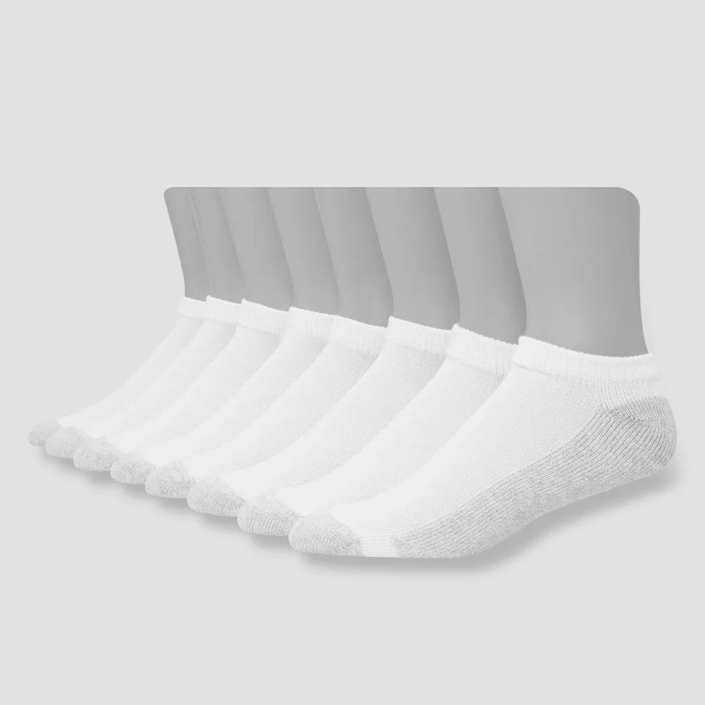 

Мужские носки Hanes Low Cut с FreshIQ 8pk, цвет White