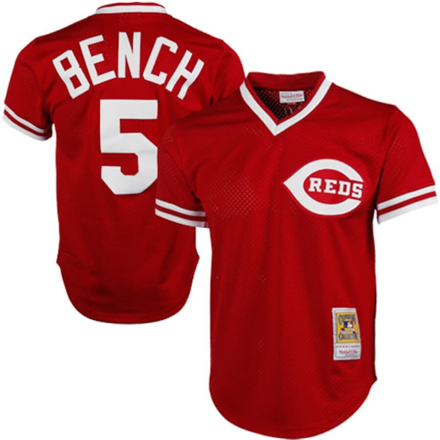 

Джерси Mitchell & Ness Cincinnati Reds, красный