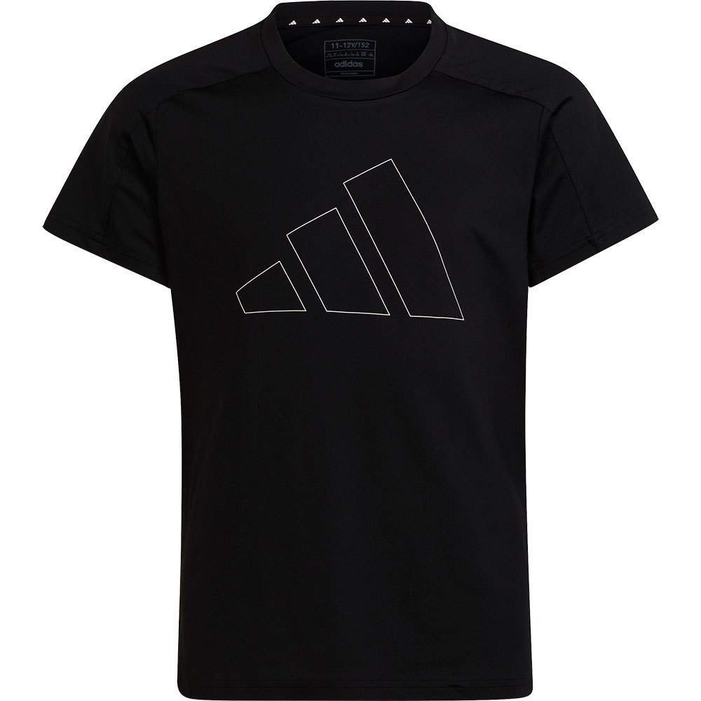 Футболка с коротким рукавом adidas Tr-Es Bl, черный футболка с коротким рукавом adidas bl col черный