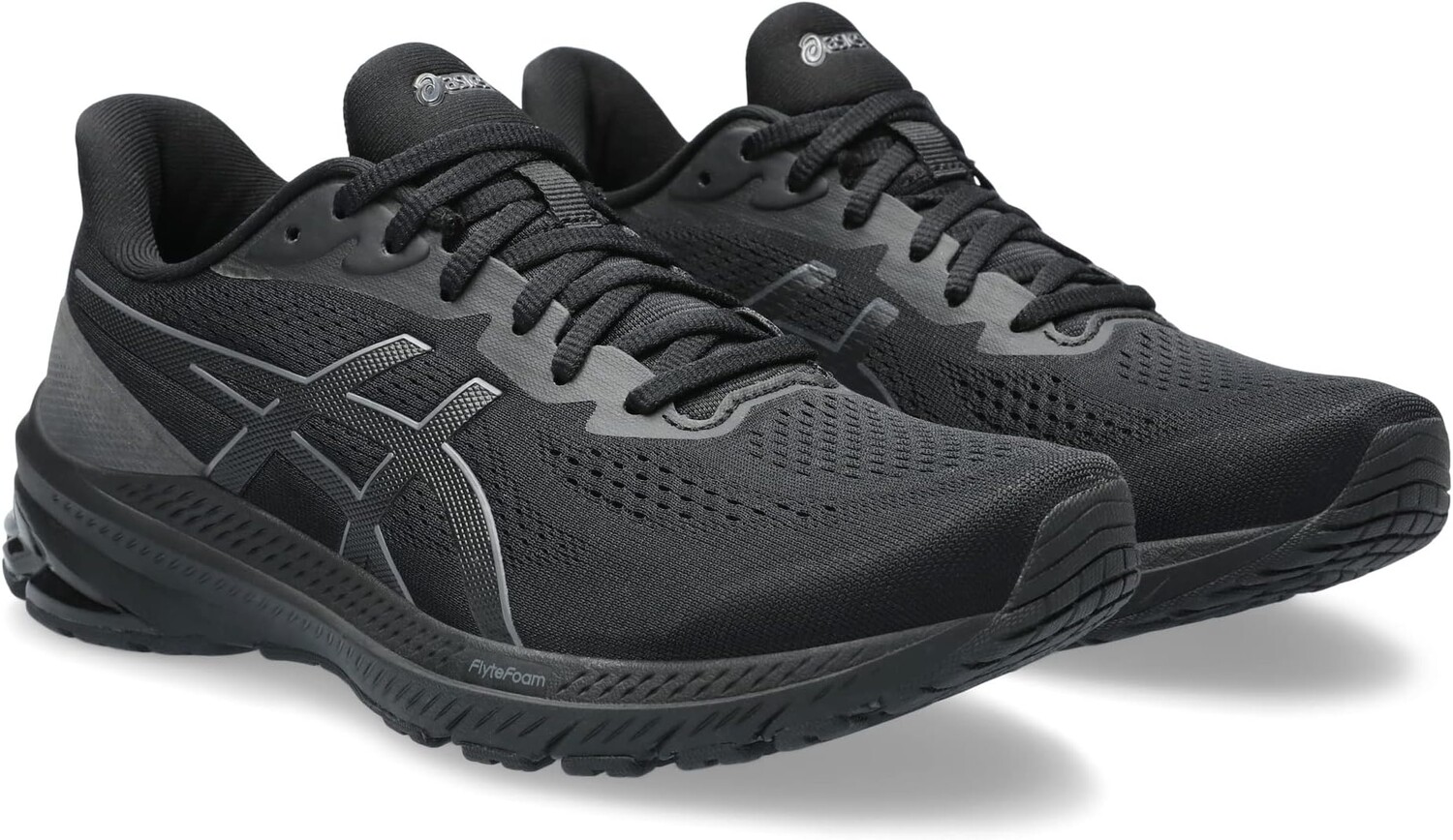 

Кроссовки GT-1000 12 ASICS, цвет Black/Carrier Grey, Черный
