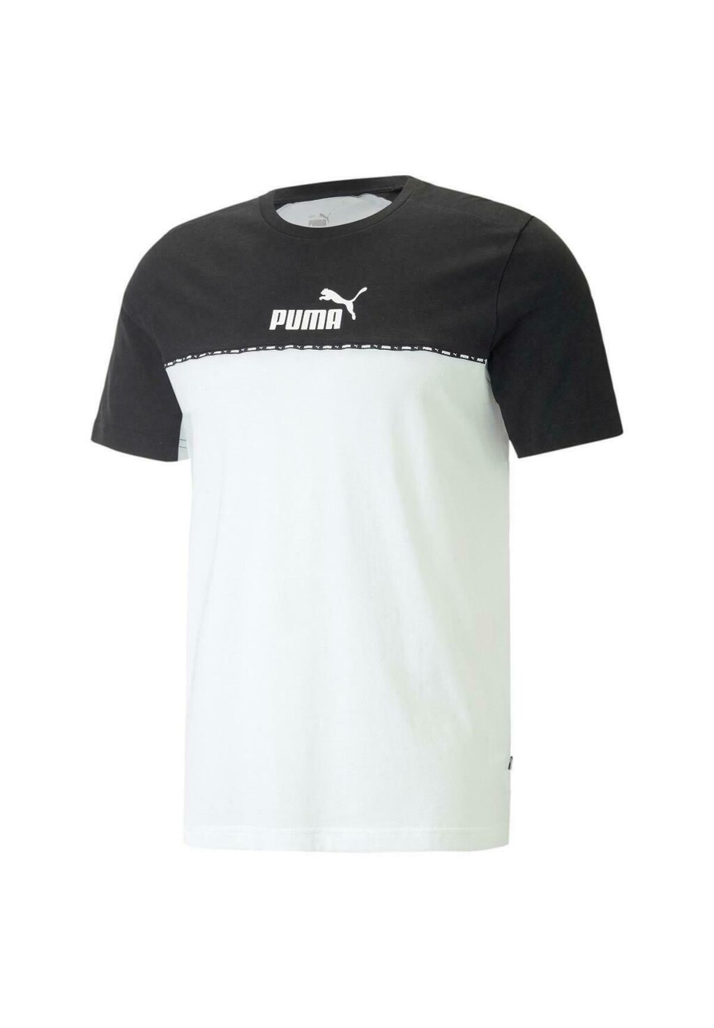 

Футболка с принтом ESS With LOGO Puma, черный белый