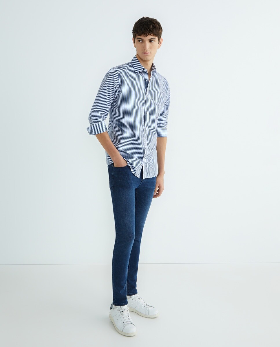 

Мужские джинсы скинни Jack & Jones, синий