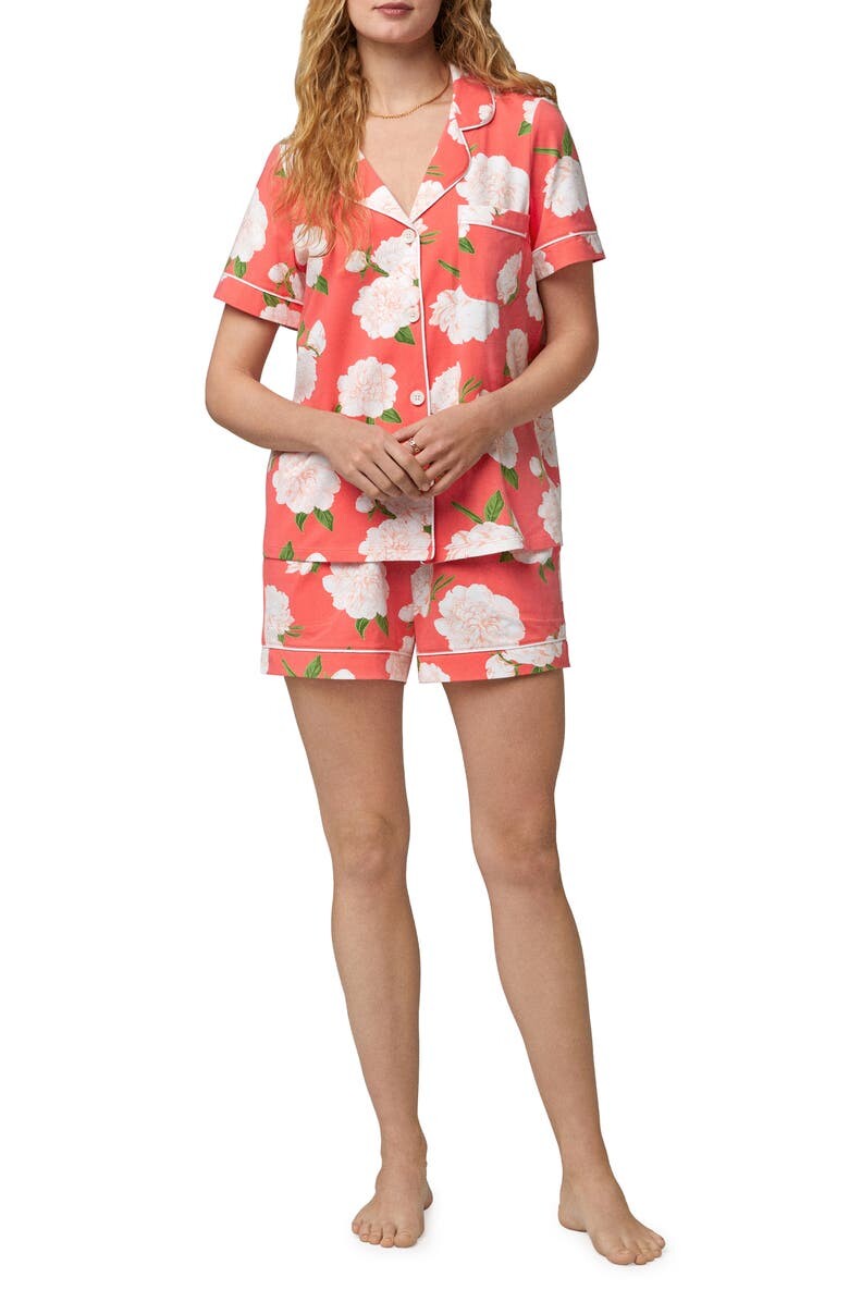 

Трикотажная короткая пижама с принтом BEDHEAD PAJAMAS