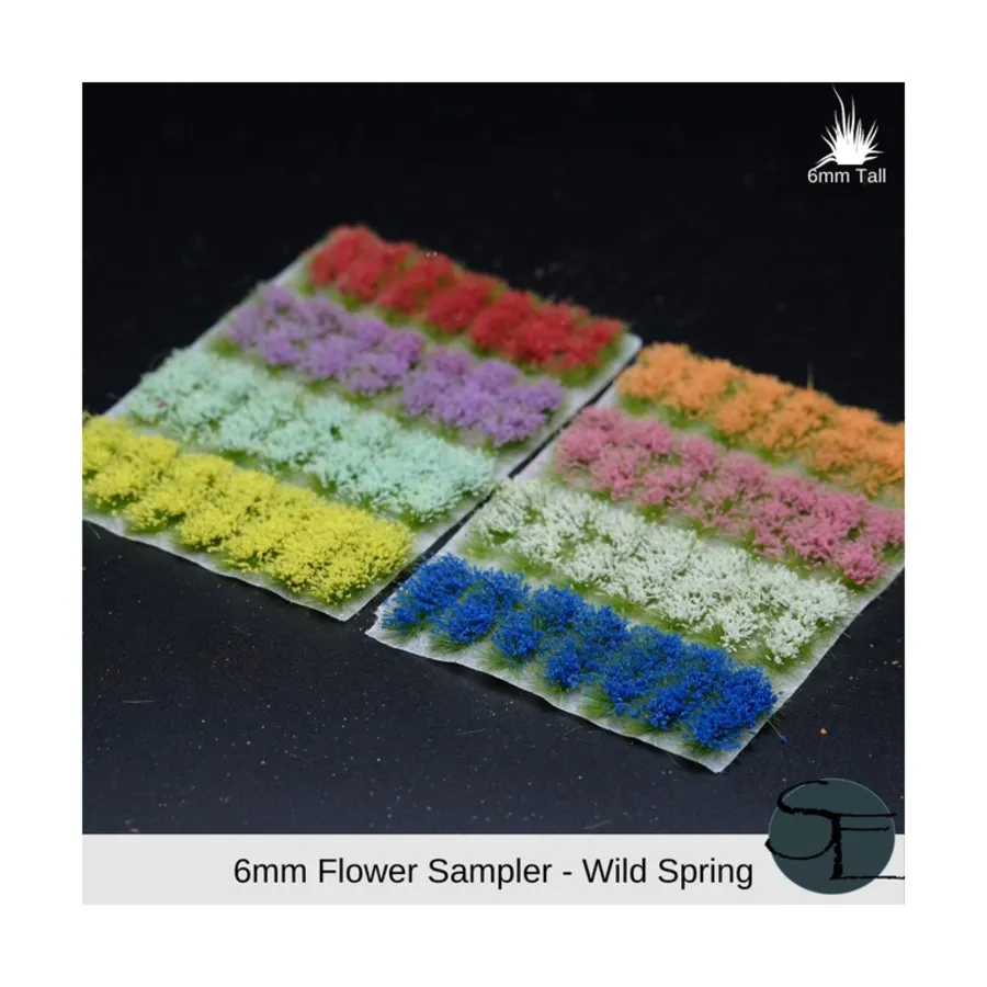 

Дикая весна - Пробник цветов, Standard Self-Adhesive Tufts (6mm)