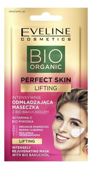 eveline eveline тушь для ресниц revelashes Интенсивно омолаживающая маска с органическим бакучиолом 8мл Eveline Cosmetics Bio Organic Perfect Skin