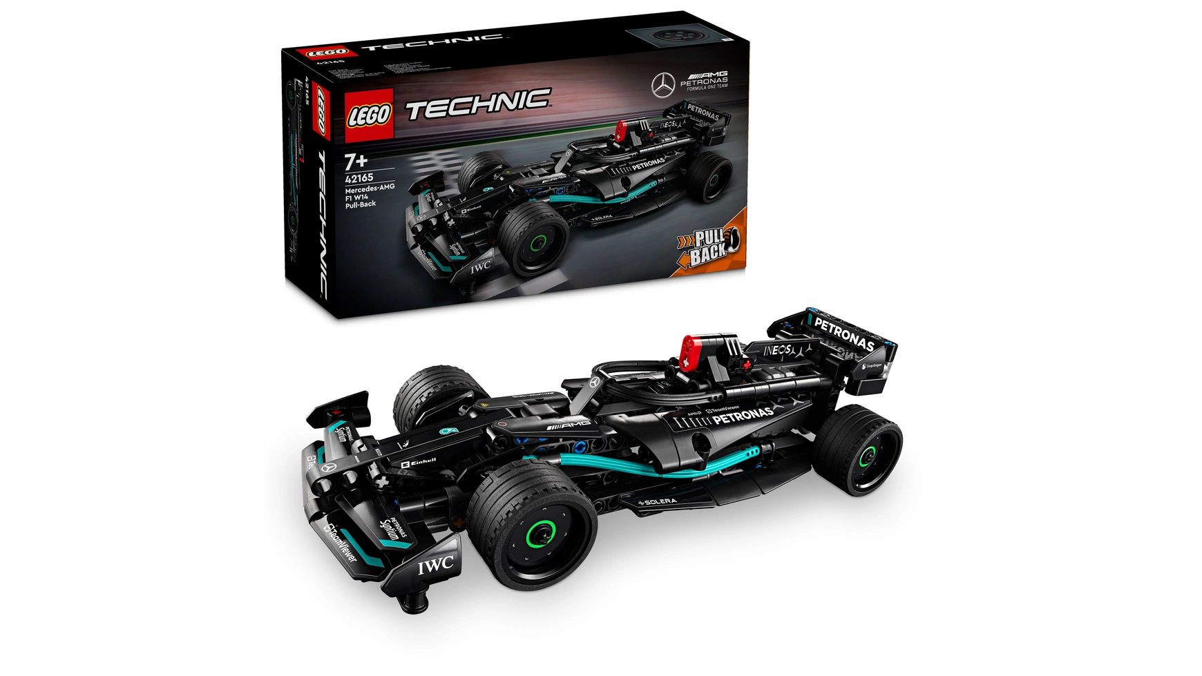 Lego Technic Mercedes-AMG F1 W14 E Performance Pull-Back, игровой набор lego technic mercedes amg f1 w14 e performance pull back игровой набор