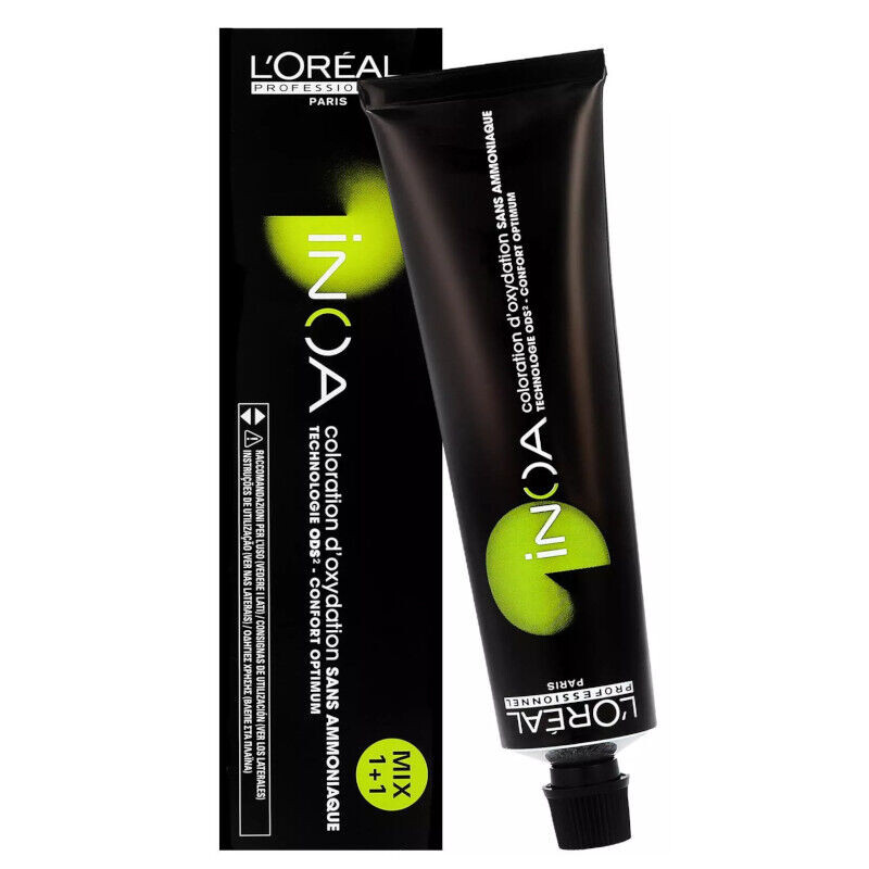 

Перманентная краска для волос без аммиака 4 L'Oréal Professionnel Inoa, 60г