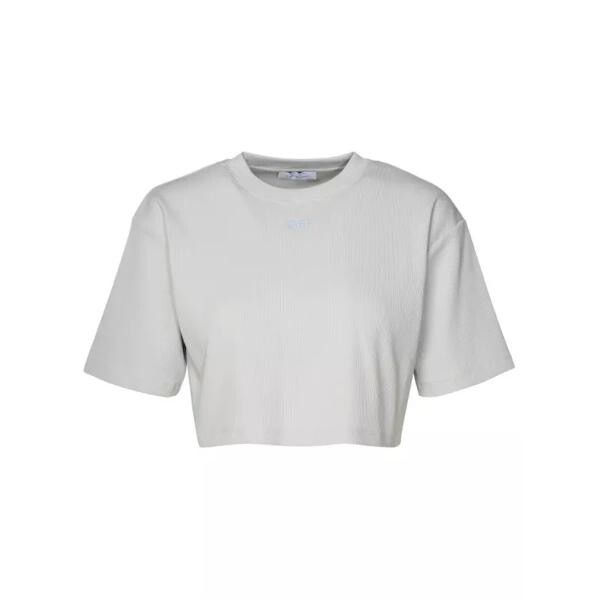 

Футболка gray cotton t-shirt Off-White, серый