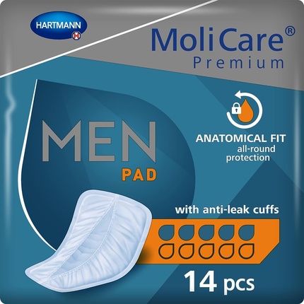 Прокладки MoliCare Premium для мужчин, используемые при недержании, V-образной формы Paul Hartmann Ag