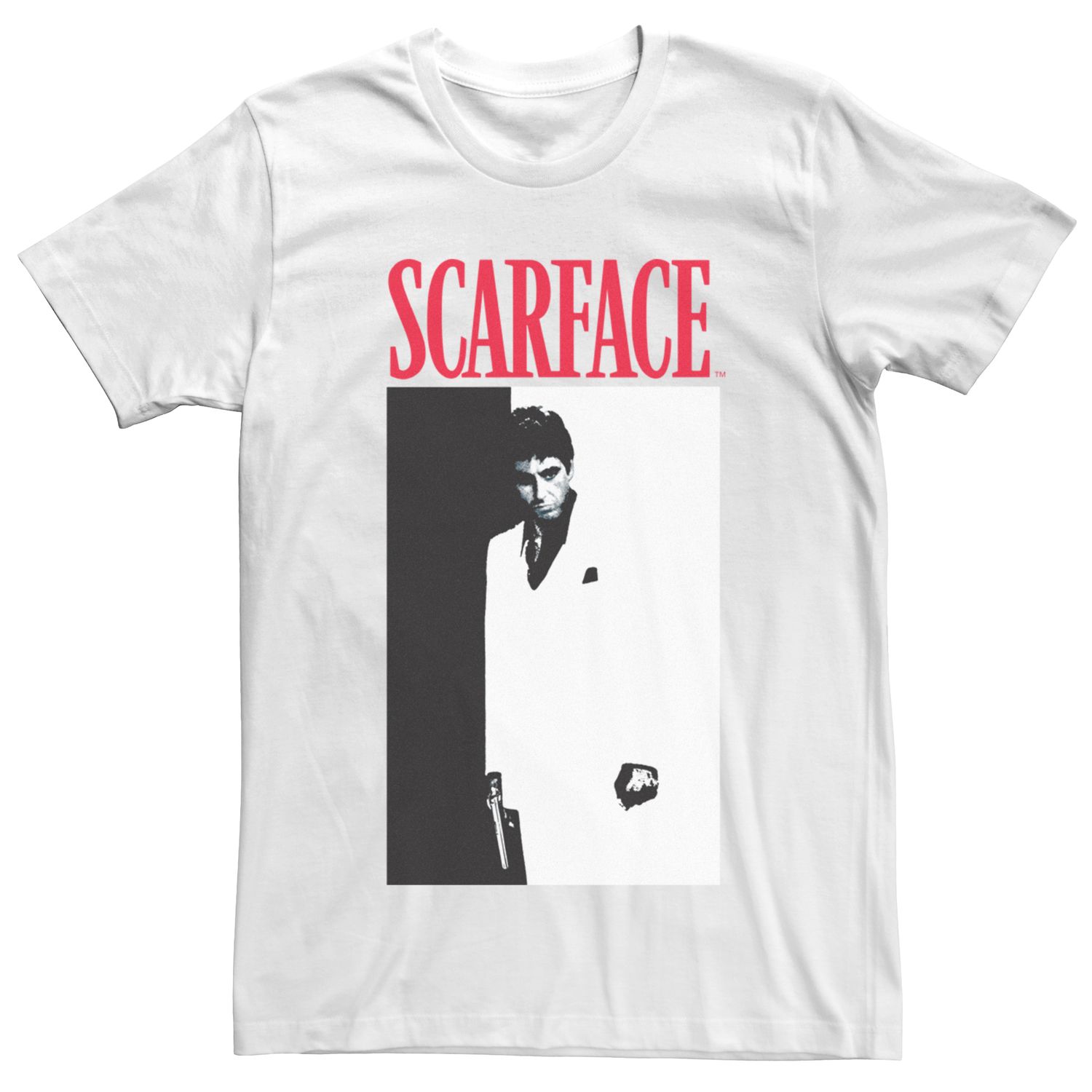 Мужская футболка с плакатом Scarface Licensed Character