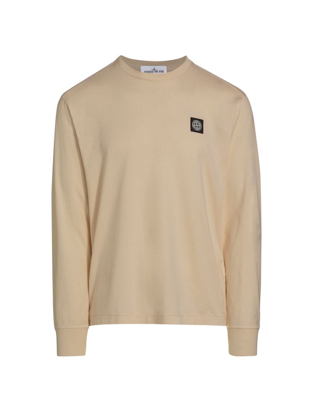 

Хлопковая толстовка с логотипом Stone Island, серый