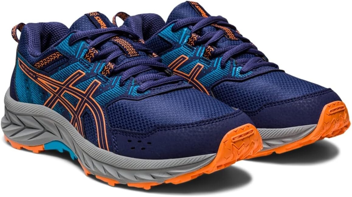 

Кроссовки Pre Venture 9 GS ASICS, цвет Indigo Blue/Sun Peach