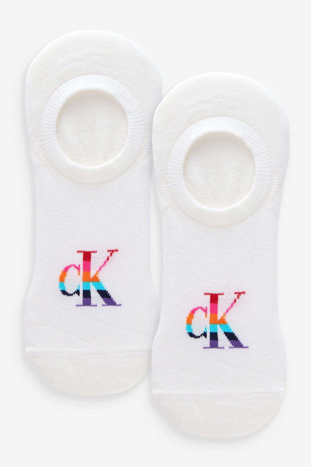 

Носки мужские высокие Footie Calvin Klein, белый