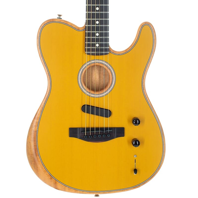 

Акустическая гитара Fender Acoustasonic Player Telecaster Rosewood, Butterscotch Blonde