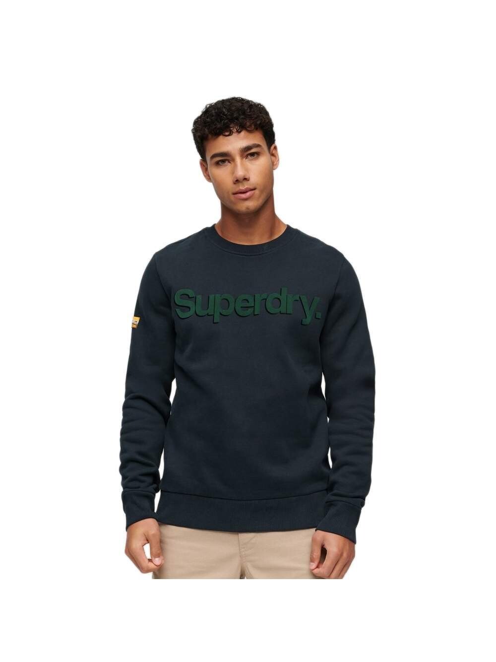 

Толстовка core классика Superdry, синий
