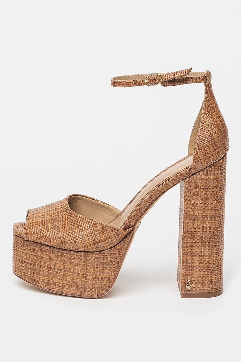 

Босоножки Kori на массивном каблуке Sam Edelman, коричневый