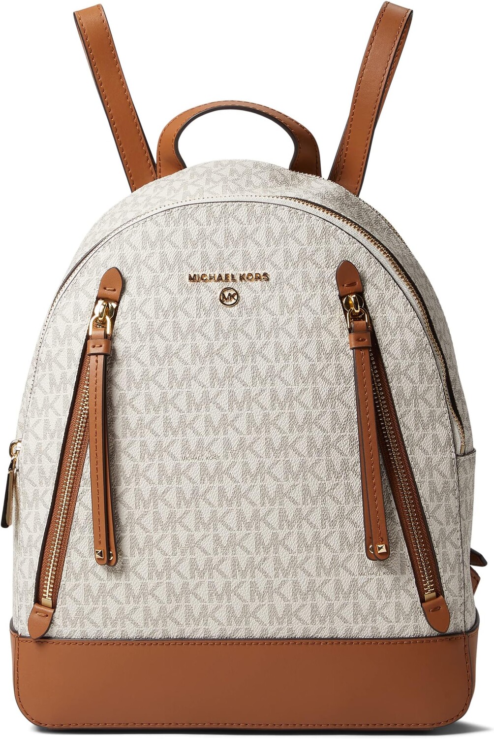 

Рюкзак Brooklyn Medium Backpack MICHAEL Michael Kors, цвет Vanilla/Acorn