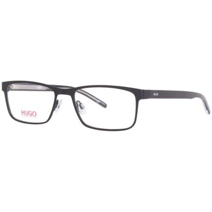 

Hugo Boss HG-1005 N7I Матовая черная/кристаллическая оправа для очков Мужская в полной оправе 55 мм