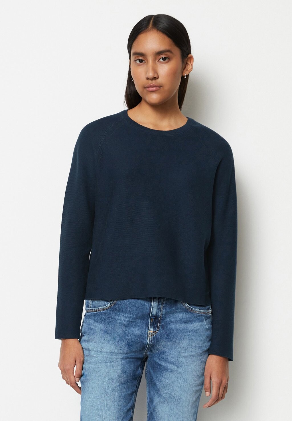 

Свитер Mini Structure Marc O'Polo DENIM, цвет navy teal