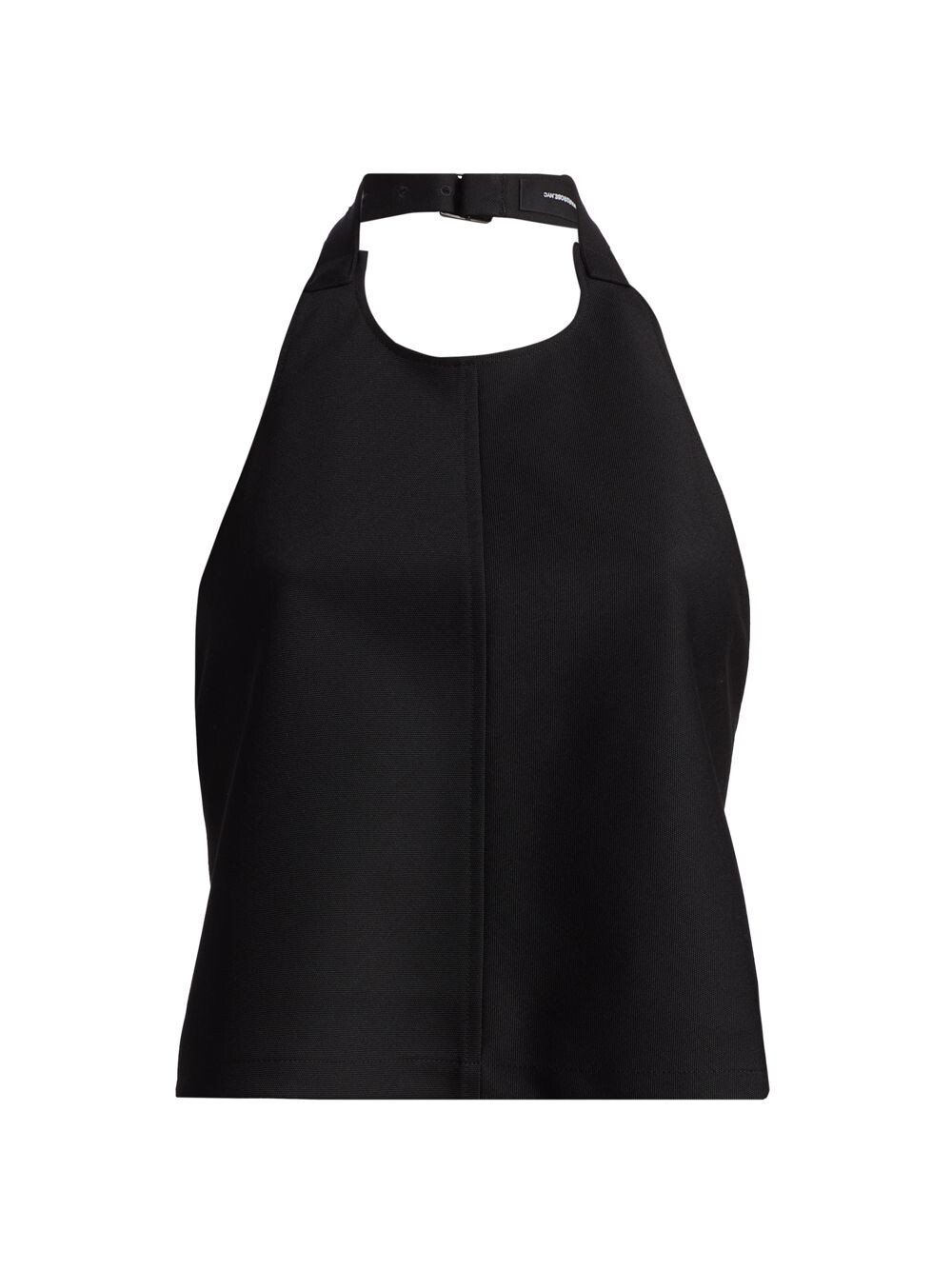 

Топ с лямкой из натуральной шерсти WARDROBE.NYC, черный
