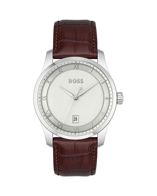 

Принципиальные часы, 41 мм BOSS Hugo Boss, цвет Silver