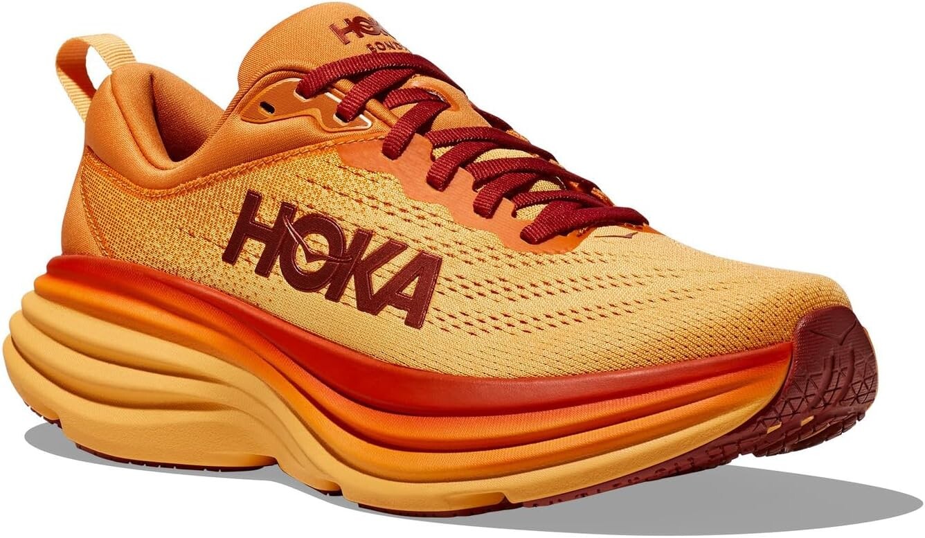 

Кроссовки Bondi 8 Hoka, цвет Amber Haze/Sherbet