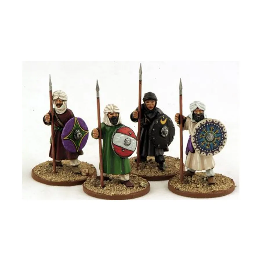 

Арабская пехота – стоя, Gripping Beast Miniatures - Armies of Islam (28mm)