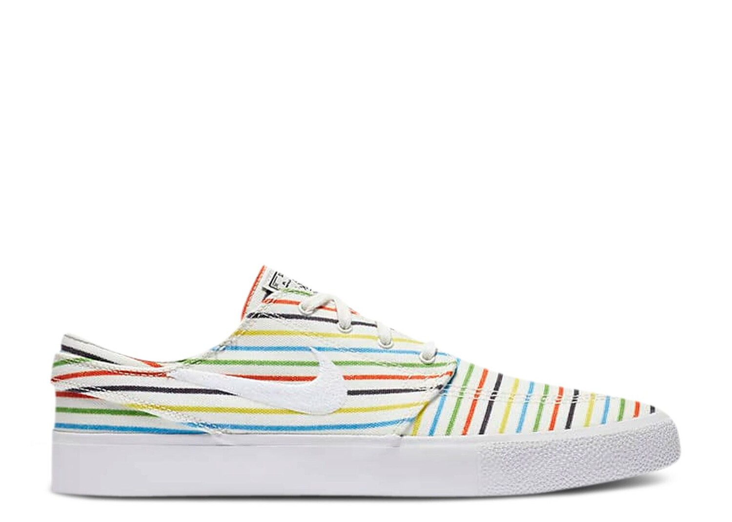 

Кроссовки Nike Zoom Stefan Janoski Canvas Rm Sb 'Multi-Color Pinstripes', белый