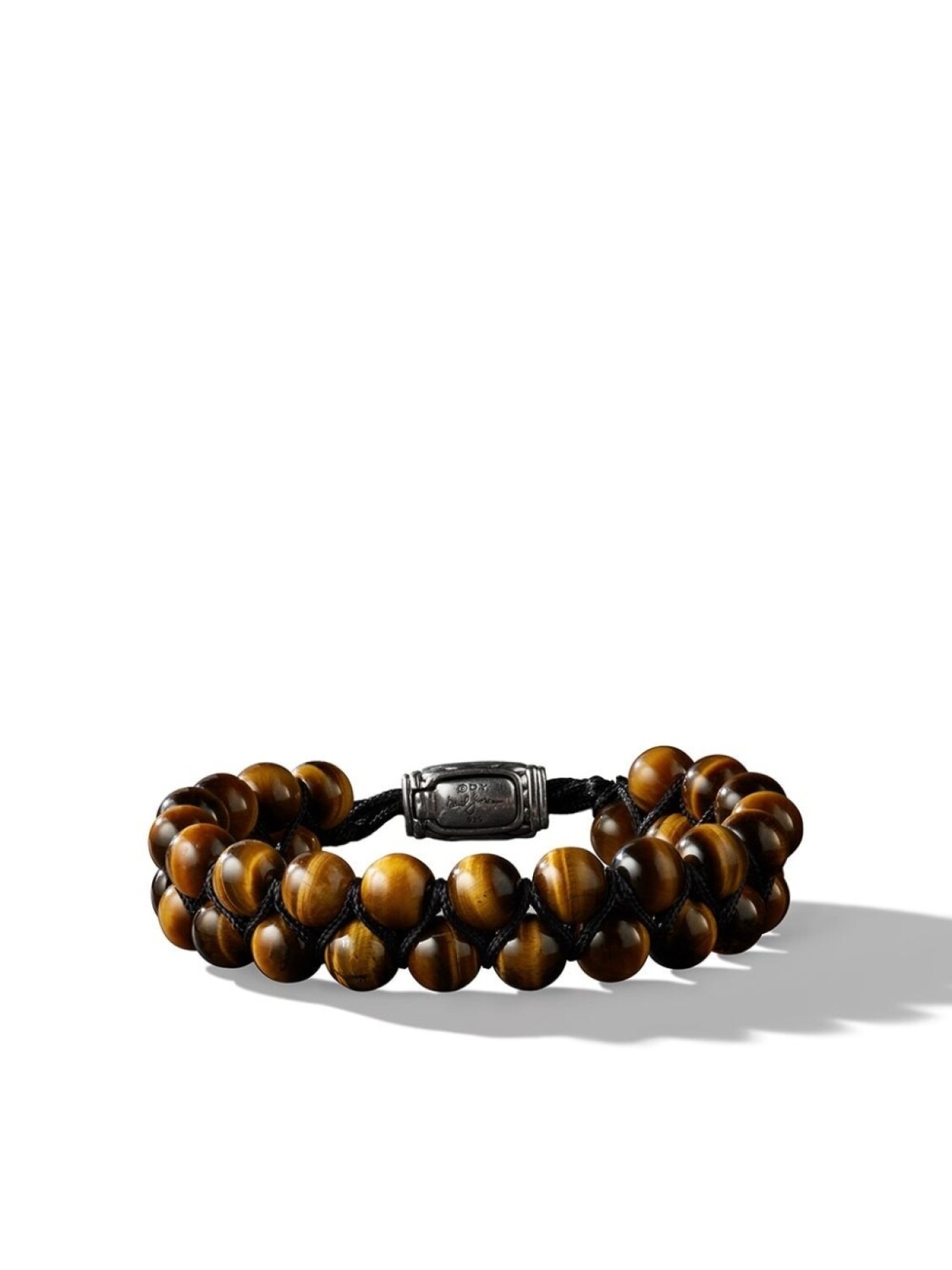 

Браслет Spiritual Beads с тигровым глазом David Yurman, серебряный