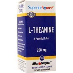 Superior Source L-теанин (200 мг) 100 таблеток