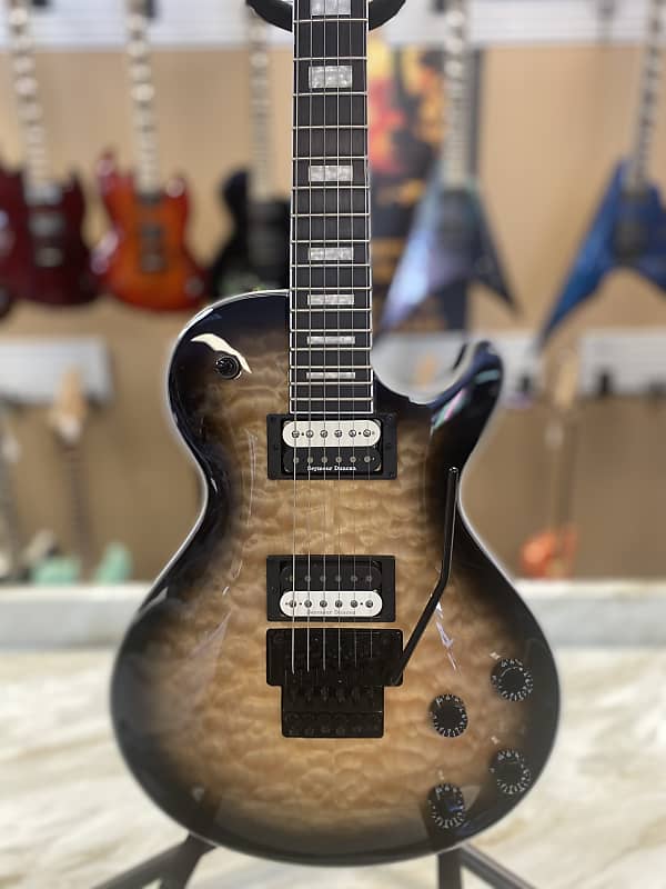 Электрогитара Dean Dean Thoroughbred Select Floyd Quilted Maple - Natural Black Burst