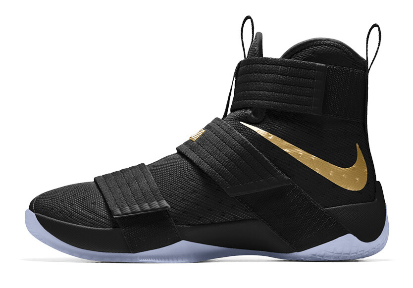 

Nike LeBron Zoom Soldier 10 Черное золото